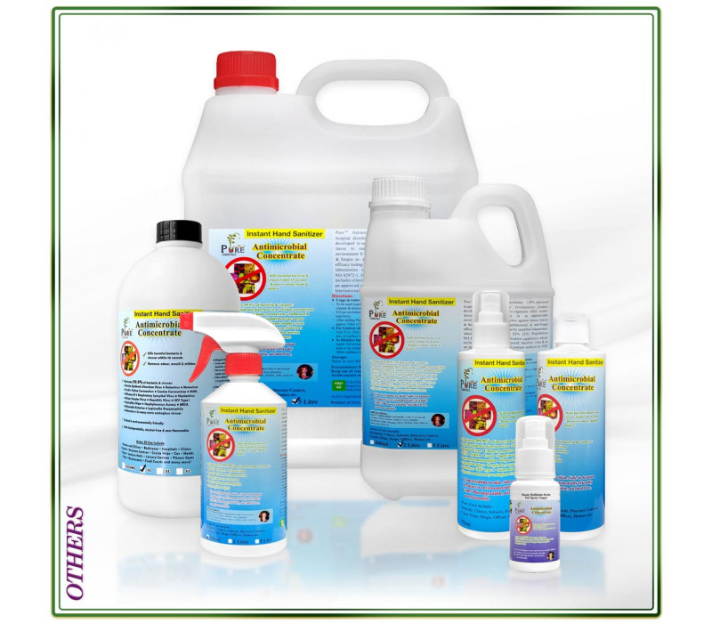 Pure™ Antimicrobial Concentrate<br>Alcohol-free Hospital-grade Disinfectant