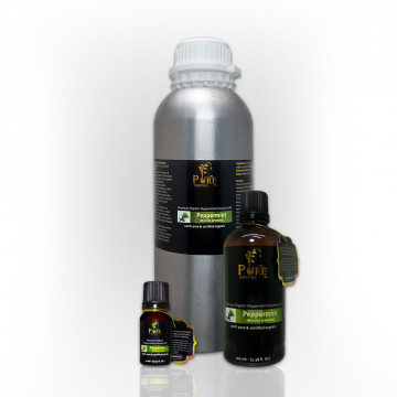 Certified Organic Pure Essential Oil (Peppermint)