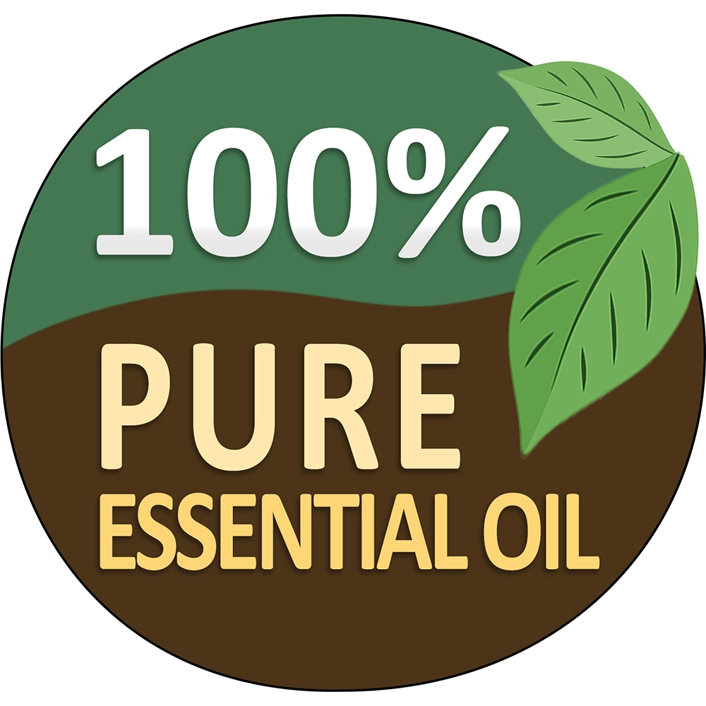 100% Pure Essential Oil Logo